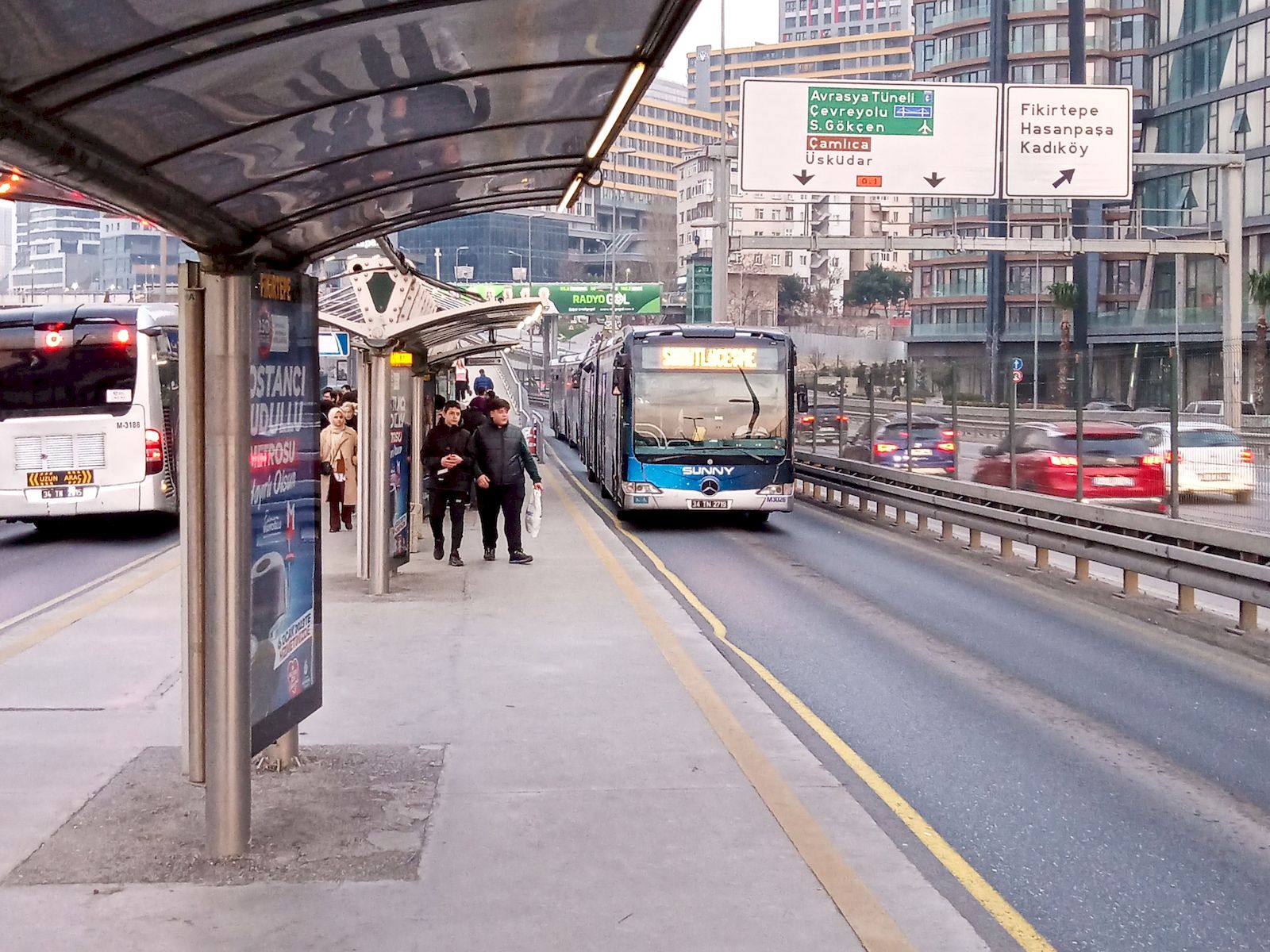 İstanbul Havalimanı’na metrobüs ile nasıl görsel.