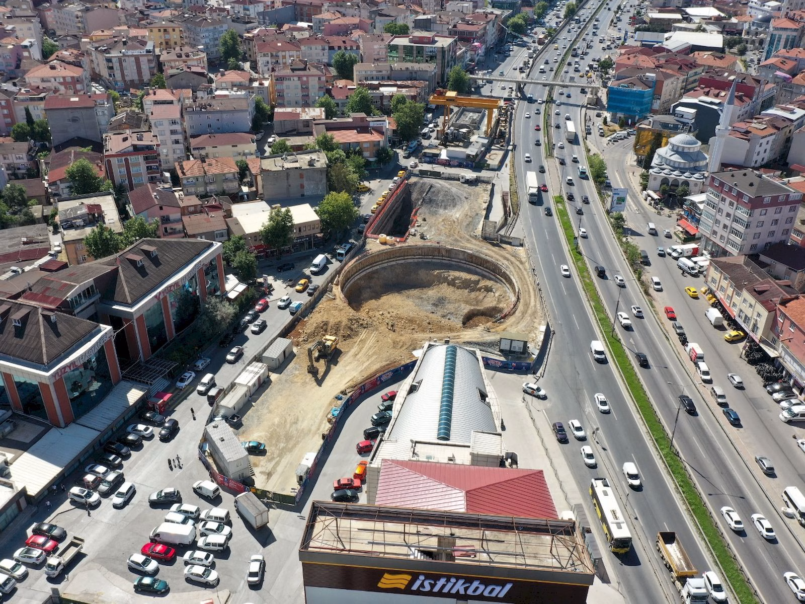 İstanbul’da devam eden metro projeleri görsel.