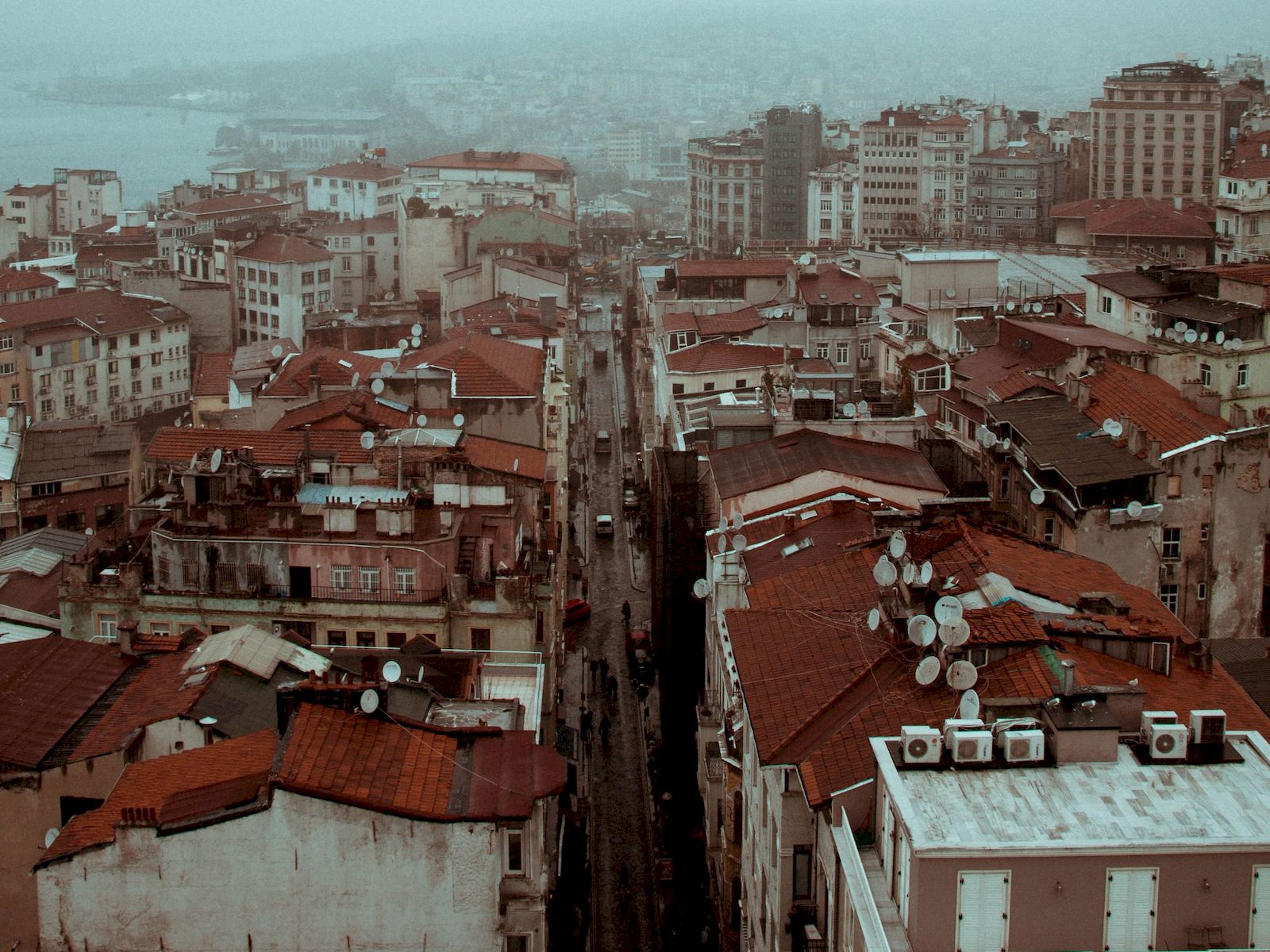 İstanbul’un mutluluk kapısı anlamındaki eski fotoğraf.