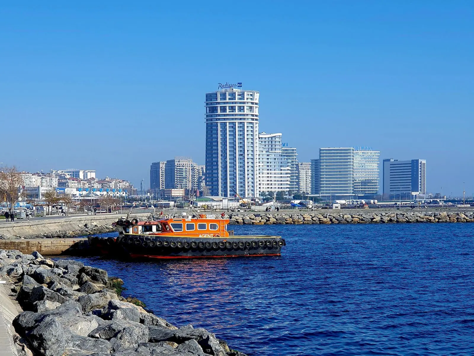 Bakırköy’de semtler ve mahallelerin posta fotoğraf.