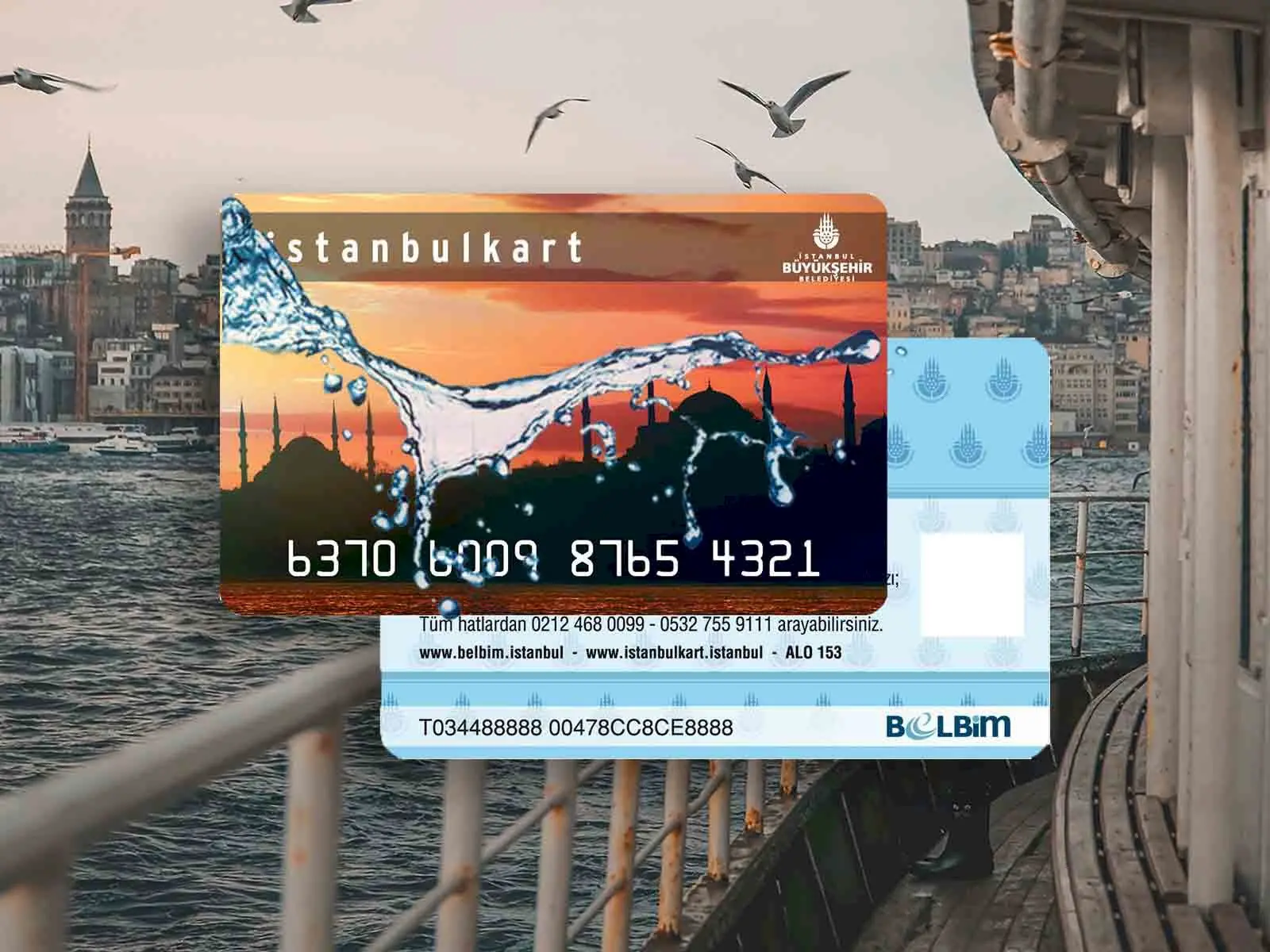 İstanbul Kart ıslanırsa ne olur? görsel.
