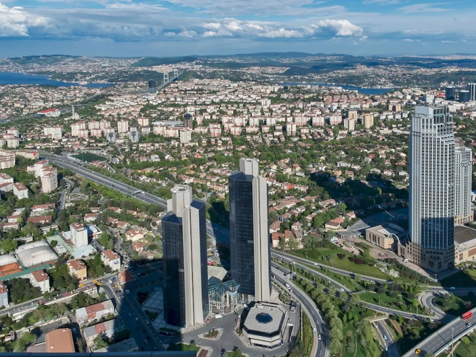 Şişli’de semtler ve mahallelerin posta fotoğraf.