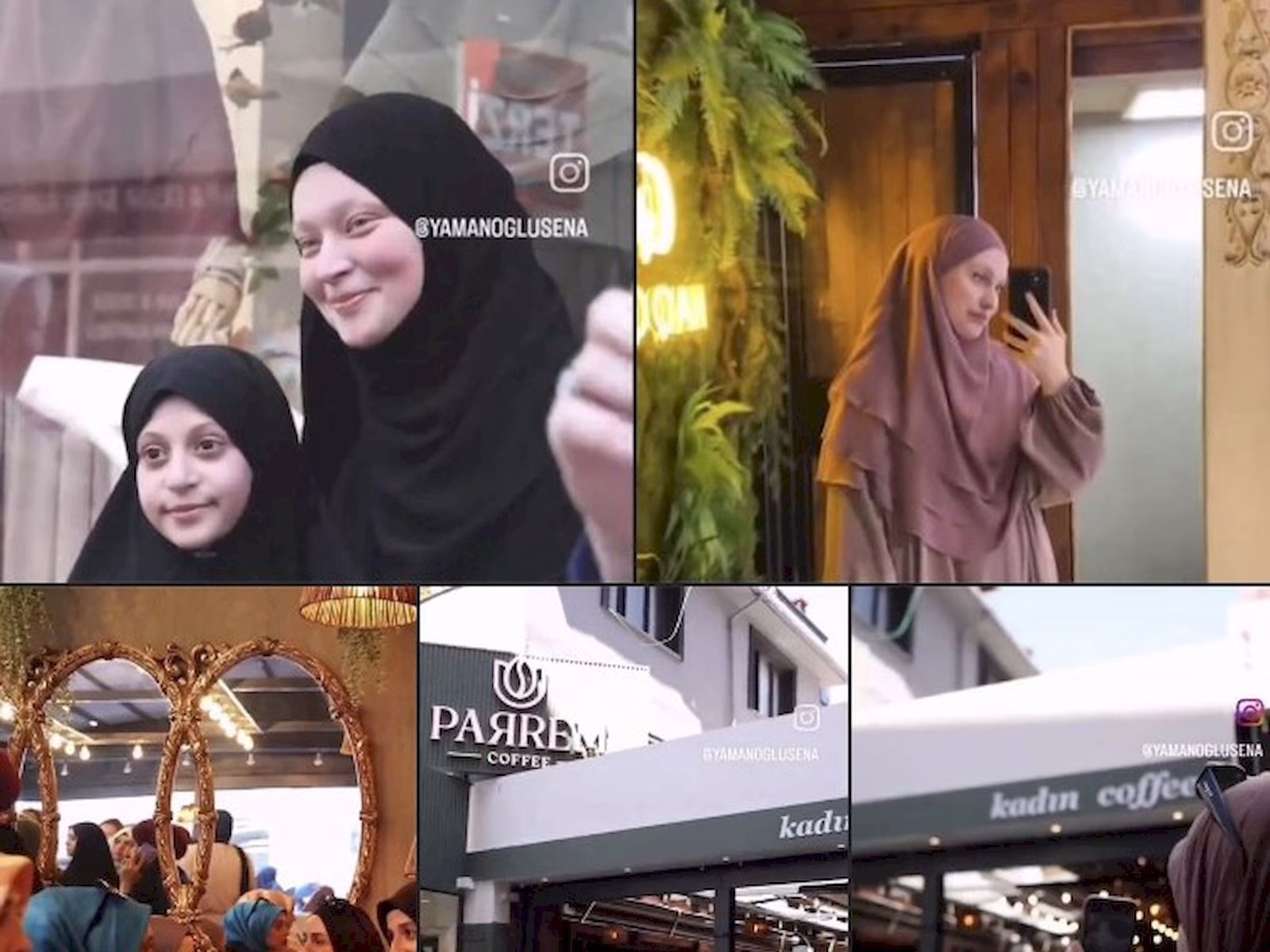 Ümraniye’de kadınlara özel kahve dükkanı fotoğraf.