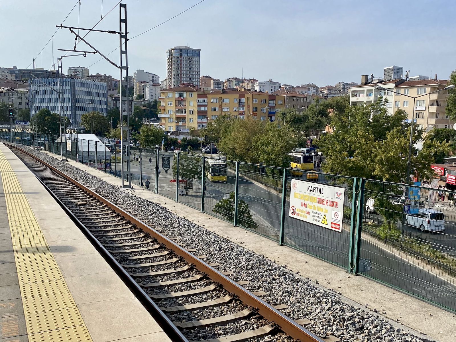Eskişehir – İstanbul tren istasyonları görsel.
