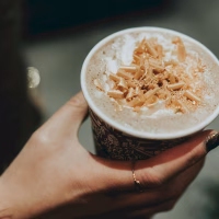 Starbucks en iyi soğuk içecekler fotoğraf.