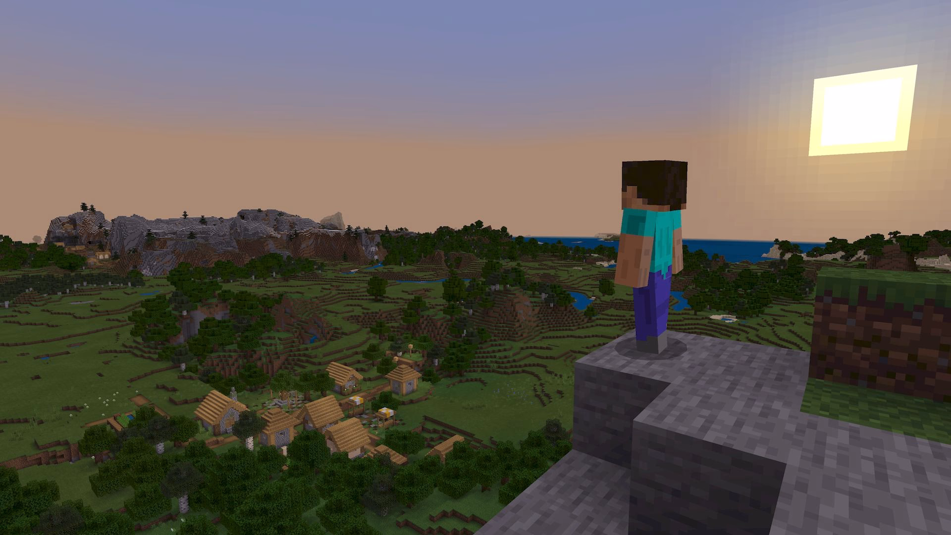 minecraftta tum platformlarda duz dunya nasil olusturulur